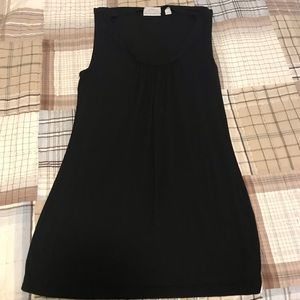 Women’s black tank top